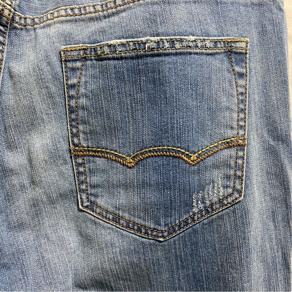 American Eagle Men’s faded ripped jeans size 36 - Picture 7 of 15